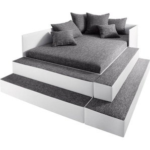 Dekokissen MAINTAL Dekokissen_Sitzkissen_Kissenhüllen Gr. B/L: 65 cm x 45 cm, 2 St., Polyester, grau (grau, unifarben) Dekokissen uni (2-tlg.)