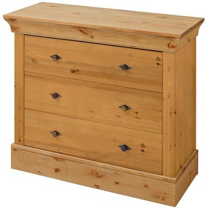 Kommode IV 108 x 90 x 45cm Braun/Laugenfarbig