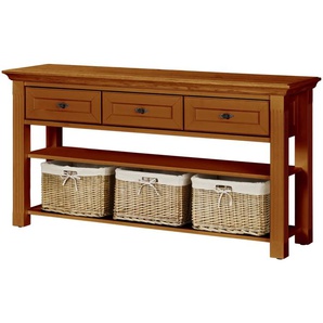 maison bleue Anrichte Petit Chalet - braun - Materialmix - 161 cm - 84 cm - cm 43,0 | Möbel Kraft