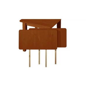 maison bleue Ansteckplatte 1-teilig Florian - holzfarben - Materialmix - 90 cm | Möbel Kraft