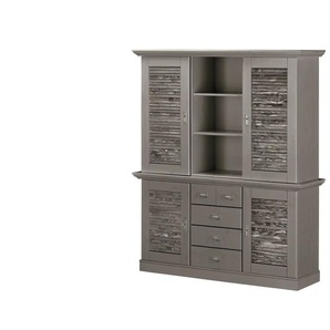 maison bleue Buffet Fancy - grau - Materialmix - 171,3 cm - 202,1 cm - cm 48,0 | Möbel Kraft