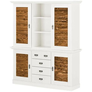 maison bleue Buffet Fancy - weiß - Materialmix - 171,3 cm - 202,1 cm - cm 48,0 | Möbel Kraft