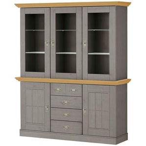 maison bleue Buffet  Florian ¦ grau ¦ Maße (cm): B: 171,3 H: 202,1 T: 48.0
