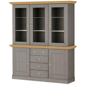 maison bleue Buffet Florian - grau - Materialmix - 171,3 cm - 202,1 cm - cm 48,0 | Möbel Kraft