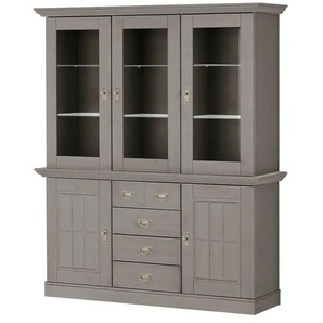 maison bleue Buffet Florian - grau - Materialmix - 171,3 cm - 202,1 cm - cm 48,0 | Möbel Kraft