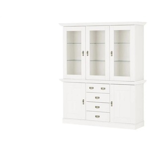maison bleue Buffet Florian - weiß - Materialmix - 171,3 cm - 202,1 cm - cm 48,0 | Möbel Kraft