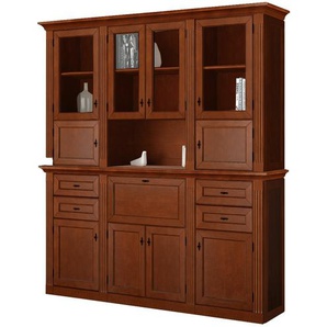 maison bleue Buffet  Petit Chalet ¦ braun ¦ Maße (cm): B: 196 H: 215 T: 44.0