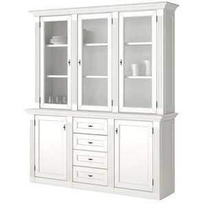 maison bleue Buffet Petit Chalet - weiß - Materialmix - 171 cm - 197 cm - cm 44,0 | Möbel Kraft