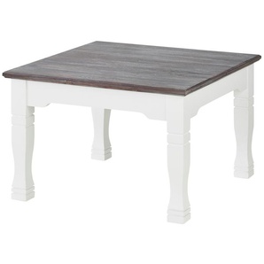 maison bleue Couchtisch  Cabana ¦ weiß ¦ Maße (cm): B: 70 H: 46,5