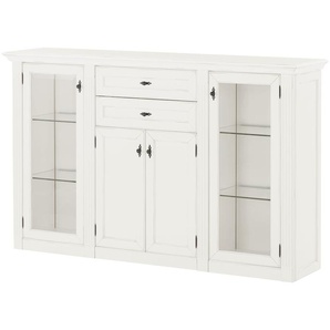 maison bleue Highboard  Petit Chalet ¦ weiß ¦ Maße (cm): B: 192 H: 119 T: 44.0