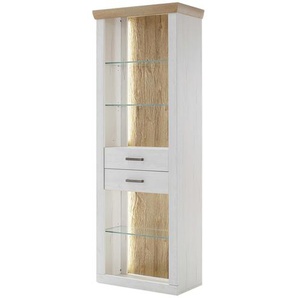 maison bleue Kombi-Regal  Zara ¦ weiß ¦ Maße (cm): B: 71 H: 205 T: 40.0