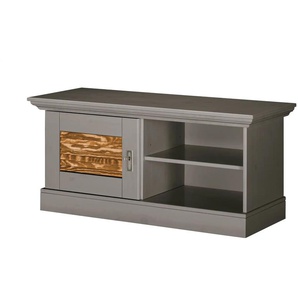 maison bleue Lowboard  Fancy ¦ grau ¦ Maße (cm): B: 118,5 H: 53,4 T: 48.0