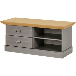 maison bleue Lowboard  Florian ¦ grau ¦ Maße (cm): B: 118,5 H: 53,4 T: 48.0