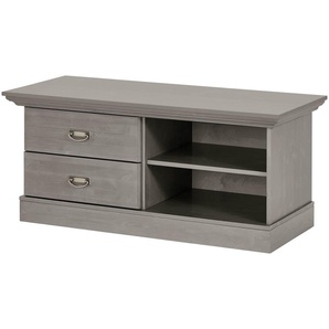 maison bleue Lowboard Florian ¦ grau ¦ Maße (cm): B: 118,5 H: 53,4 T: 48.0