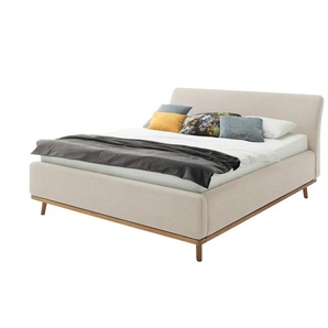 maison bleue Polsterbettgestell mit Bettkasten Merla - beige - Materialmix - 196 cm - 105 cm | Möbel Kraft