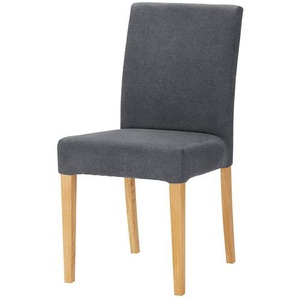 maison bleue Polsterstuhl  Inga ¦ grau ¦ Maße (cm): B: 45 H: 89 T: 55