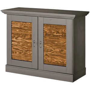 maison bleue Sideboard  Fancy ¦ grau ¦ Maße (cm): B: 118,5 H: 90,1 T: 48.0