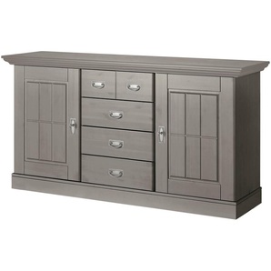 maison bleue Sideboard  Florian ¦ grau ¦ Maße (cm): B: 171,3 H: 90,1 T: 48.0