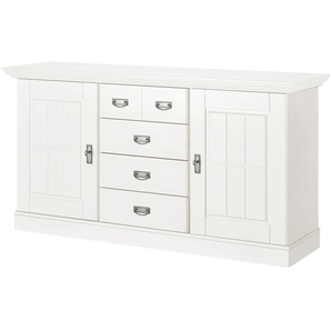 maison bleue Sideboard  Florian ¦ weiß ¦ Maße (cm): B: 171,3 H: 90,1 T: 48.0