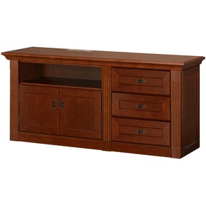 maison bleue TV-Element  Petit Chalet ¦ braun ¦ Maße (cm): B: 141 H: 65 T: 44.0