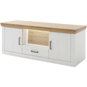 maison bleue TV-Element  Zara ¦ weiß ¦ Maße (cm): B: 154 H: 62 T: 50.0