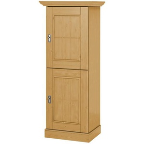 maison bleue Vitrine  Florian ¦ holzfarben ¦ Maße (cm): B: 65,7 H: 163,5 T: 48.0