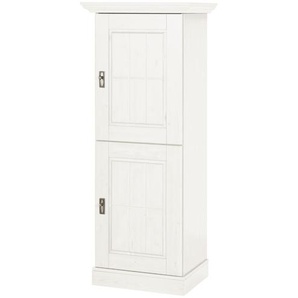 maison bleue Vitrine  Florian ¦ weiß ¦ Maße (cm): B: 65,7 H: 163,5 T: 48