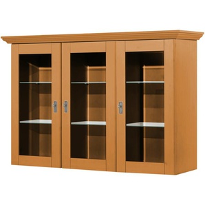 maison bleue Vitrinenaufsatz für Sideboard  Florian ¦ holzfarben ¦ Maße (cm): B: 171,3 H: 112 T: 48.0