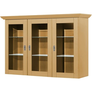 maison bleue Vitrinenaufsatz für Sideboard  Florian ¦ holzfarben ¦ Maße (cm): B: 171,3 H: 112 T: 48.0