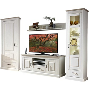 maison bleue Wohnkombination  Peru ¦ weiß ¦ Maße (cm): B: 288 H: 204 T: 52