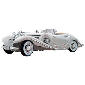 Maisto® Sammlerauto Mercedes 500K Maharadjah, Maßstab 1:18, mit ausklappbarem Notsitz