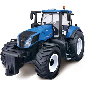 Maisto Tech RC-Traktor Traktor New Holland, blau, mit Licht