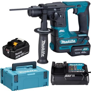 Makita - Akku Bohrhammer HR166DSMJ 10,8 v SDS-plus 2x 4,0 Ah Akkus und Ladegerät