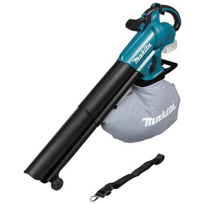 Makita Akku-Laubbläser 2 in 1 Akku-Laubsauger inkl. Häckselfunktion »DUB187Z«, ohne Akku und Ladegerät, 18V, 64 m/s, 366 m3 /h
