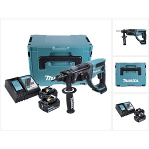 Makita - dhr 202 rmj Akku Kombihammer 18 v 2,0 j sds Plus + 2x Akku 4,0 Ah + Ladegerät + Makpac