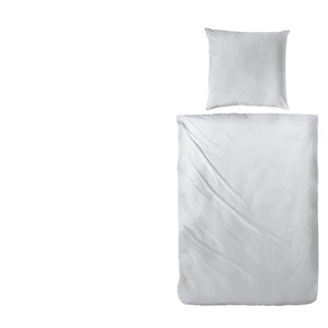 Mako-Satin Bettwäsche-Set - grau - Materialmix - 200 cm - 1 cm | Möbel Kraft