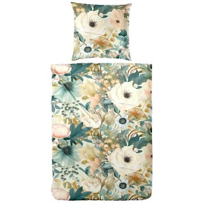 Mako-Satin Bettwäsche-Set - mehrfarbig - Materialmix - 135 cm - 1 cm | Möbel Kraft