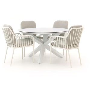 Manifesto Arasso/Ferrone ø 130 cm Gartenmöbel-Set 5-teilig