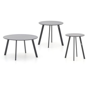Manifesto Bovezzo Beistelltisch Outdoor-Set 3-teilig