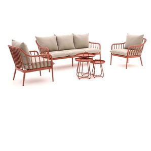 Manifesto Celante/Pito Sessel-Sofa Lounge-Set 6-teilig