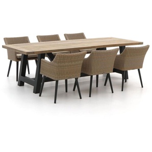 Manifesto Matese/Bresimo 260 cm Gartenmöbel-Set 7-teilig