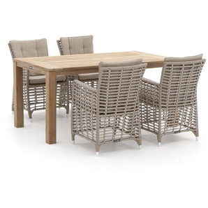 Manifesto Ortello/ROUGH-S 160 cm Gartenmöbel-Set 5-teilig