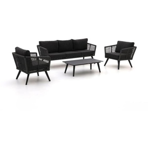 Manifesto Terenzo Sessel-Sofa Lounge-Set 4-teilig