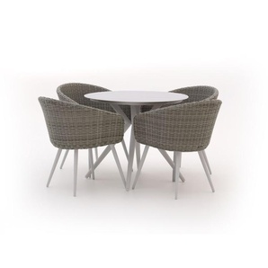 Manifesto Veruno/Sora ø 90 cm Gartenmöbel-Set 5-Teilig