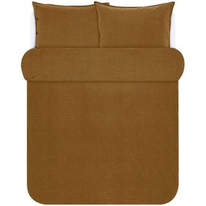 Marc OPolo Bettwäsche Senja, Braun, Used look, 200x200 cm, Oeko-Tex® Standard 100, bügelleicht, schadstoffgeprüft, weiche und anschmiegsame Oberfläche, Schlaftextilien, Bettwäsche, Bettwäsche, Renforcé-Bettwäsche
