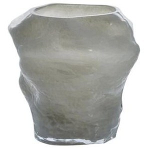 Marinella Vase Glas silber/grau 20x18x19,5 cm