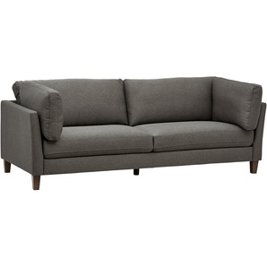 Marke - Rivet Midtown Modernes Sofa mit abnehmbaren Kissen, B 92 cm, Holzkohle