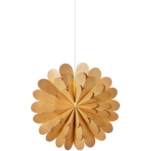 Markslöjd Led-Dekoleuchte Maravilla, Gold, Papier, 60x60x19 cm, ohne Chemie, Lampen & Leuchten, Innenbeleuchtung, Dekoleuchten, Dekoleuchten