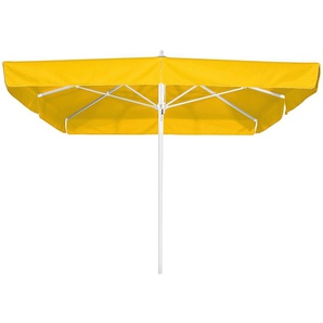 Marktschirm SCHNEIDER SCHIRME Quadro Standschirme gelb Sonnenschirme BxL: 300x300 cm, AluminiumPolyester