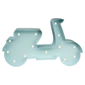 MARQUEE LIGHTS LED Dekolicht »Scooter«, 10 flammig, Leuchtmittel LED-Modul   LED fest integriert, Wandlampe, Tischlampe Roller, Vespa, Mofa 10 Leuchtmittel - 23x14 cm